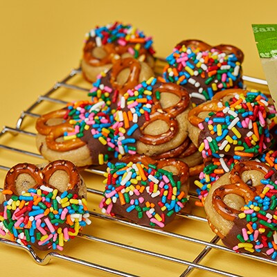 Whip Up Cookie Dough Pretzel Bites