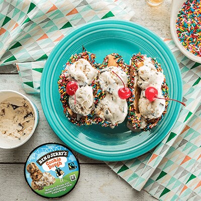 A plate full of Pancake Tacos