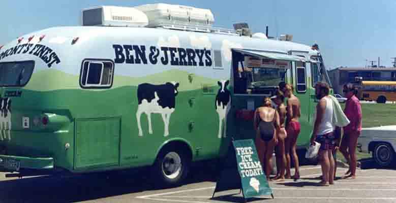 Ben & Jerry's Cowmobile