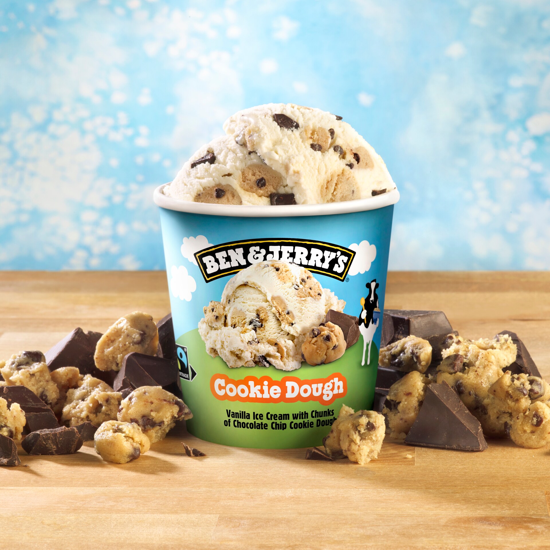 Cookie Dough Original Ice Cream Dessert Ice cream