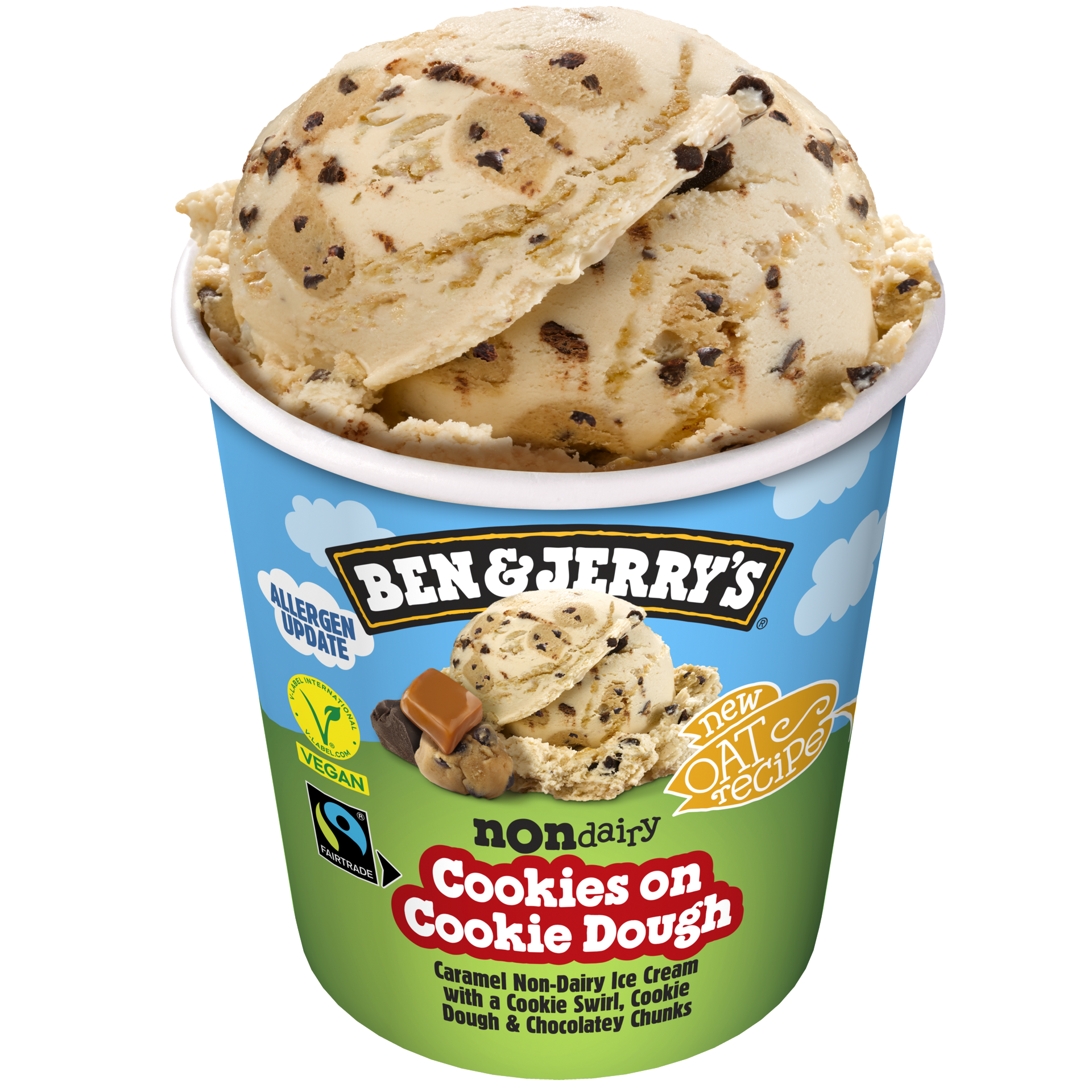 Cookies on Cookie Dough Non-Dairy Oat - Tub