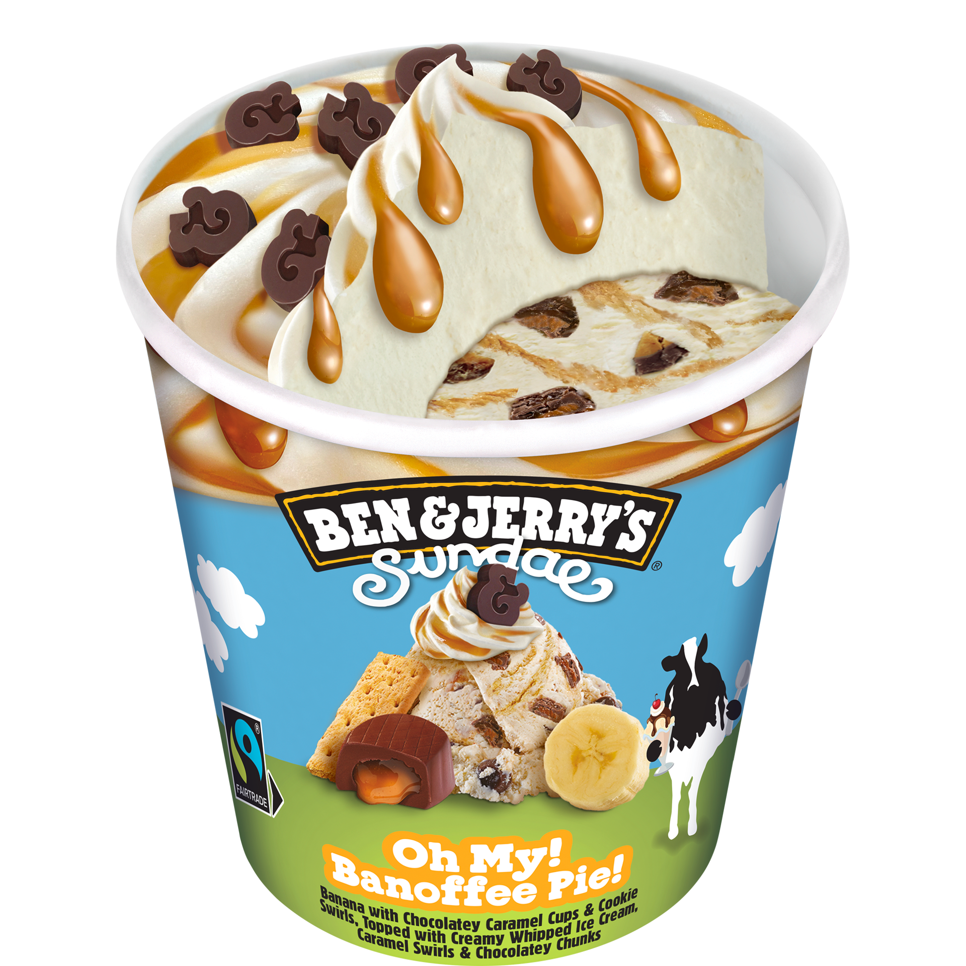 Oh My! Banoffee Pie! Sundaes Dessert Ice cream