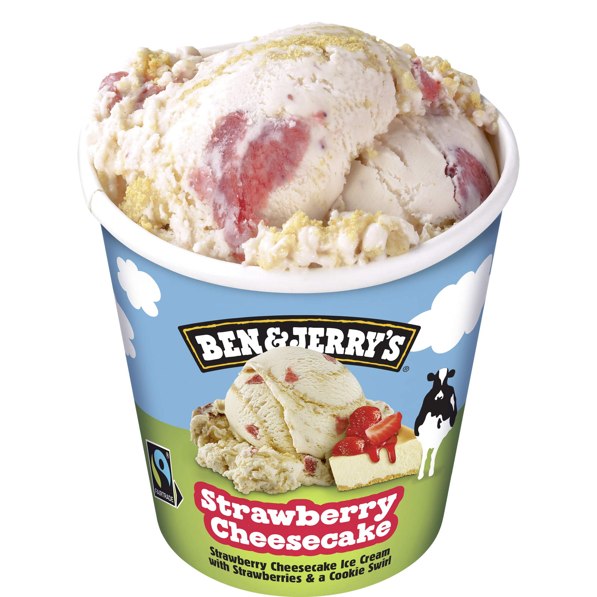 Strawberry Cheesecake Original Ice Cream Dessert Ice cream