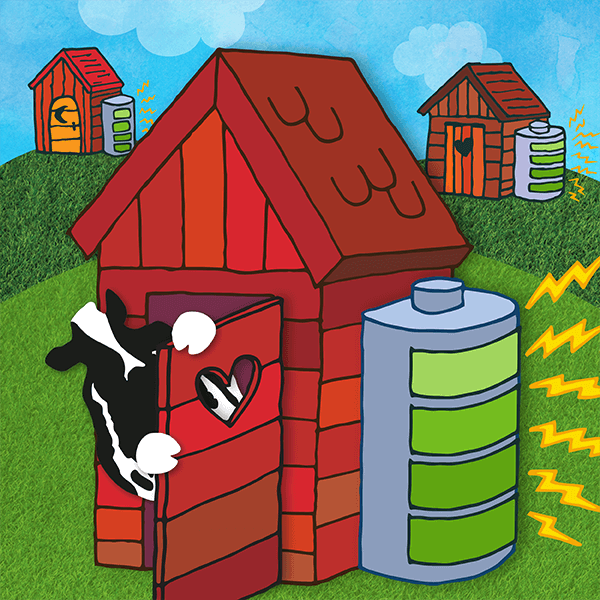 Produktivt avfall-ikon