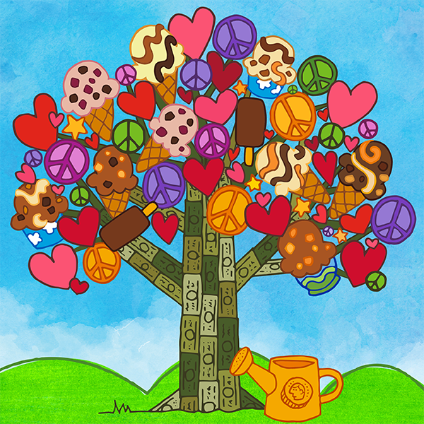 Økonomisk målsetning-ikon