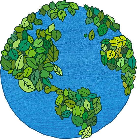 Miljømessig beskyttelse, gjenoppretting og regenerering-ikon